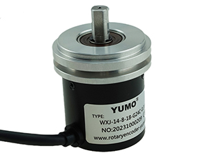 Sollid Shaft Rotary encoder WXJ-14-8-18-G24C-0.3M