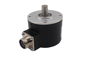 Solid Shaft Incremental Rotary encoder 60mm shaft 10mm 1200PPR Rotary angle encoder high quality