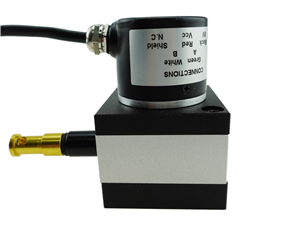 YUMO linear wire encoder IP51 incremental encoder linear position encoder